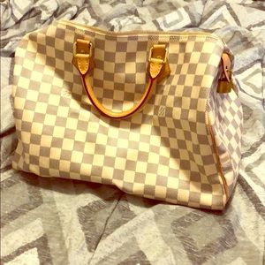 Louis Vuitton speedy 35 nm d. Azur